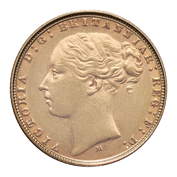 Gold Sovereign Queen Victoria Young Head (1871-1887)