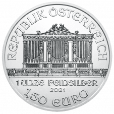 1 Oz Silver Austrian Philharmonic (2021)