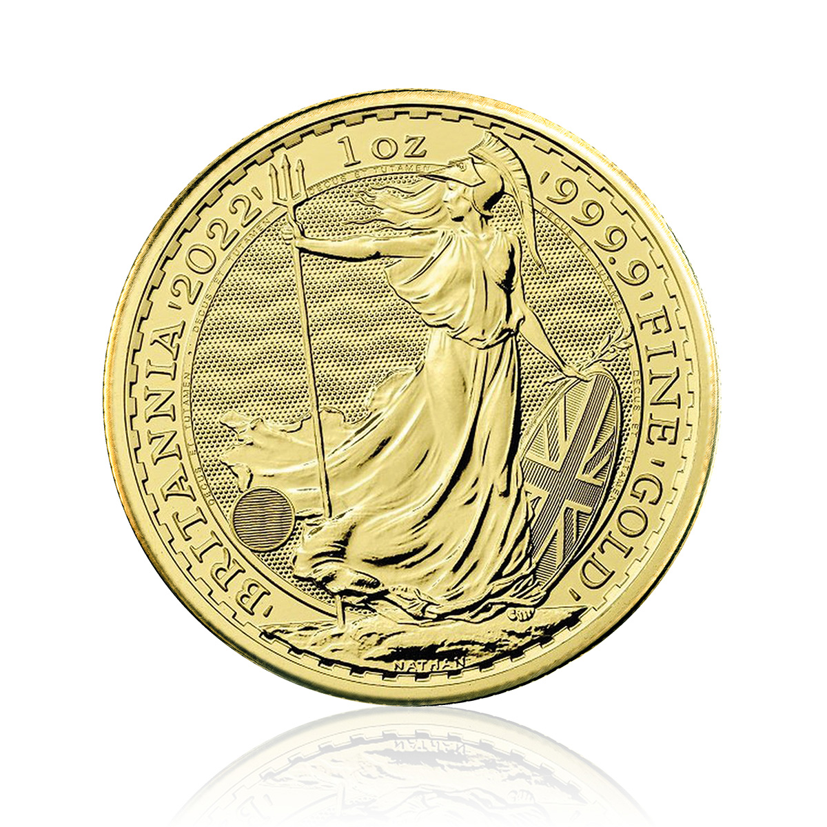 1oz Gold Royal Mint Britannia (2022)