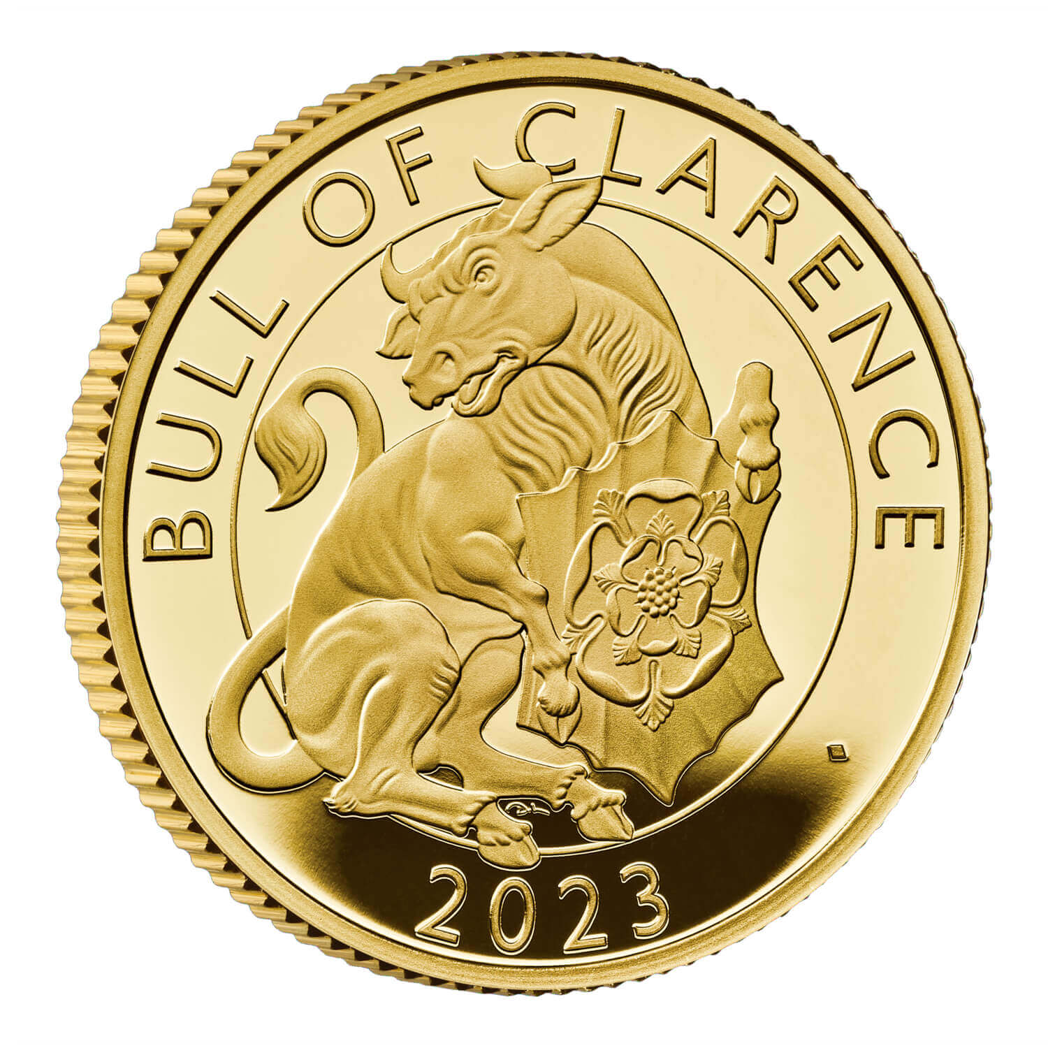 1oz Gold Tudor Beast The Bull of Clarence (2023)