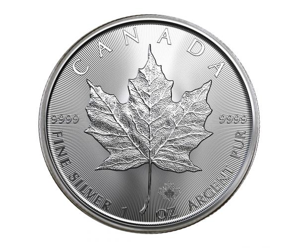 1oz Silver Canadian Maple Leaf (2023)