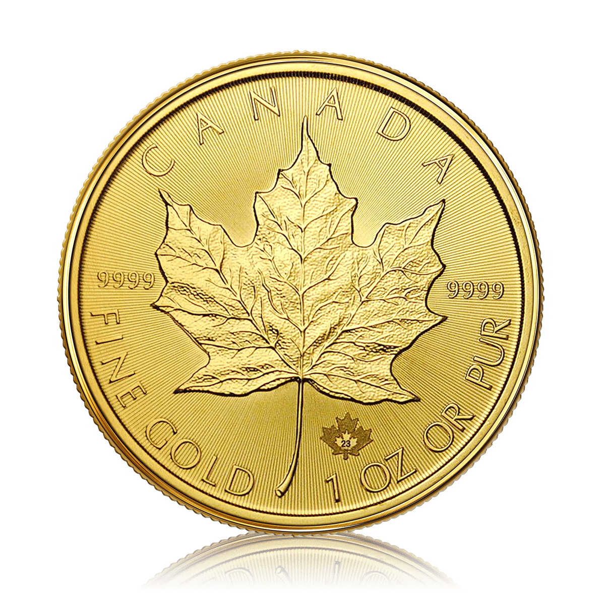 1oz Gold Maple Leaf (2023)