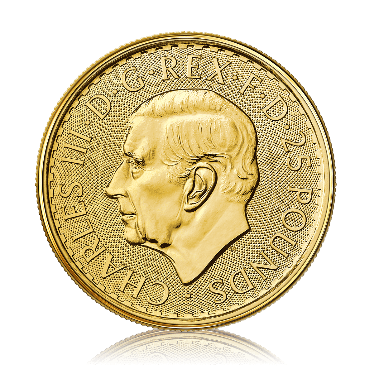 1/4 Ounce Gold Britannia King Charles (2023)