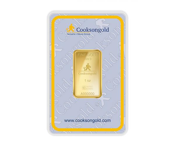 1oz Heimerle + Meule Investment Gold Bar (999.9)