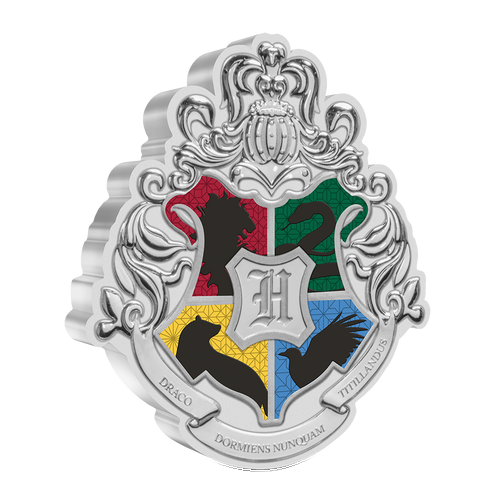 1oz Silver Harry Potter (Hogwarts Crest)