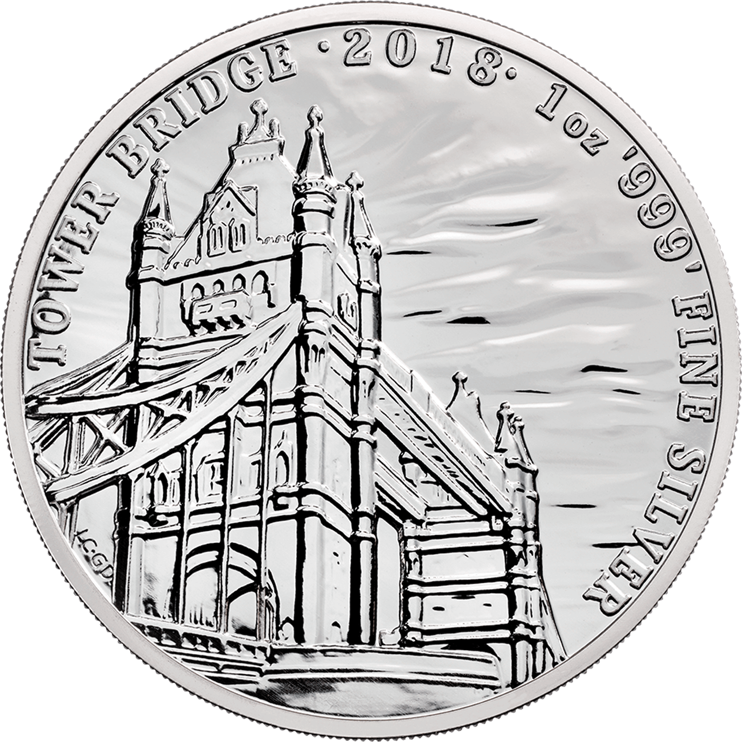 1oz Silver Royal Mint Tower Bridge (2018-2019)