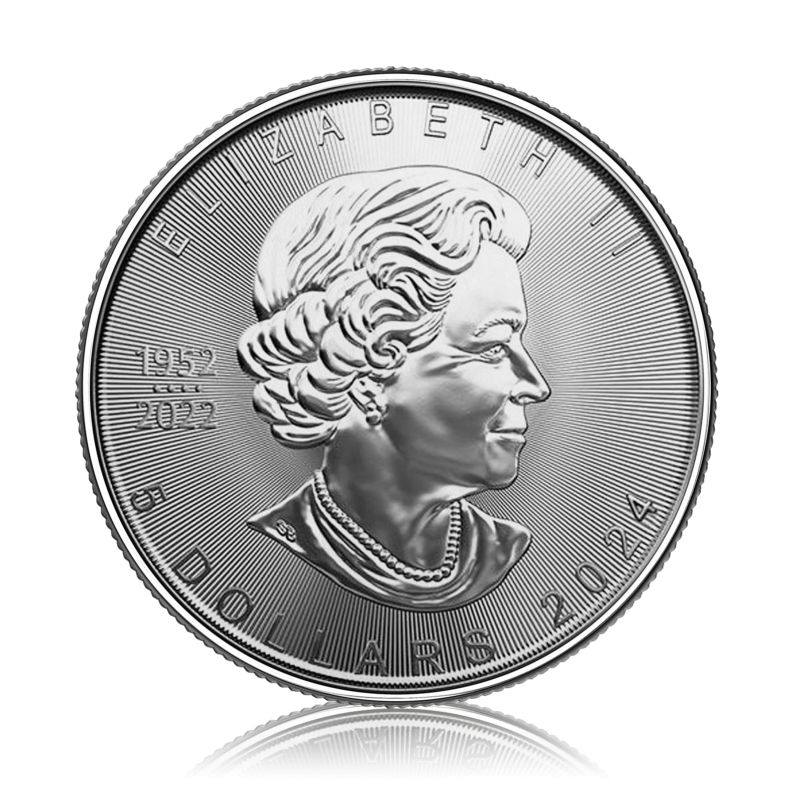 1oz Silver Canadian Maple Leaf (2024)