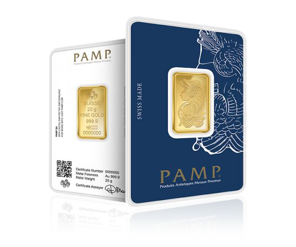 20g PAMP Investment Gold Bar (999.9)