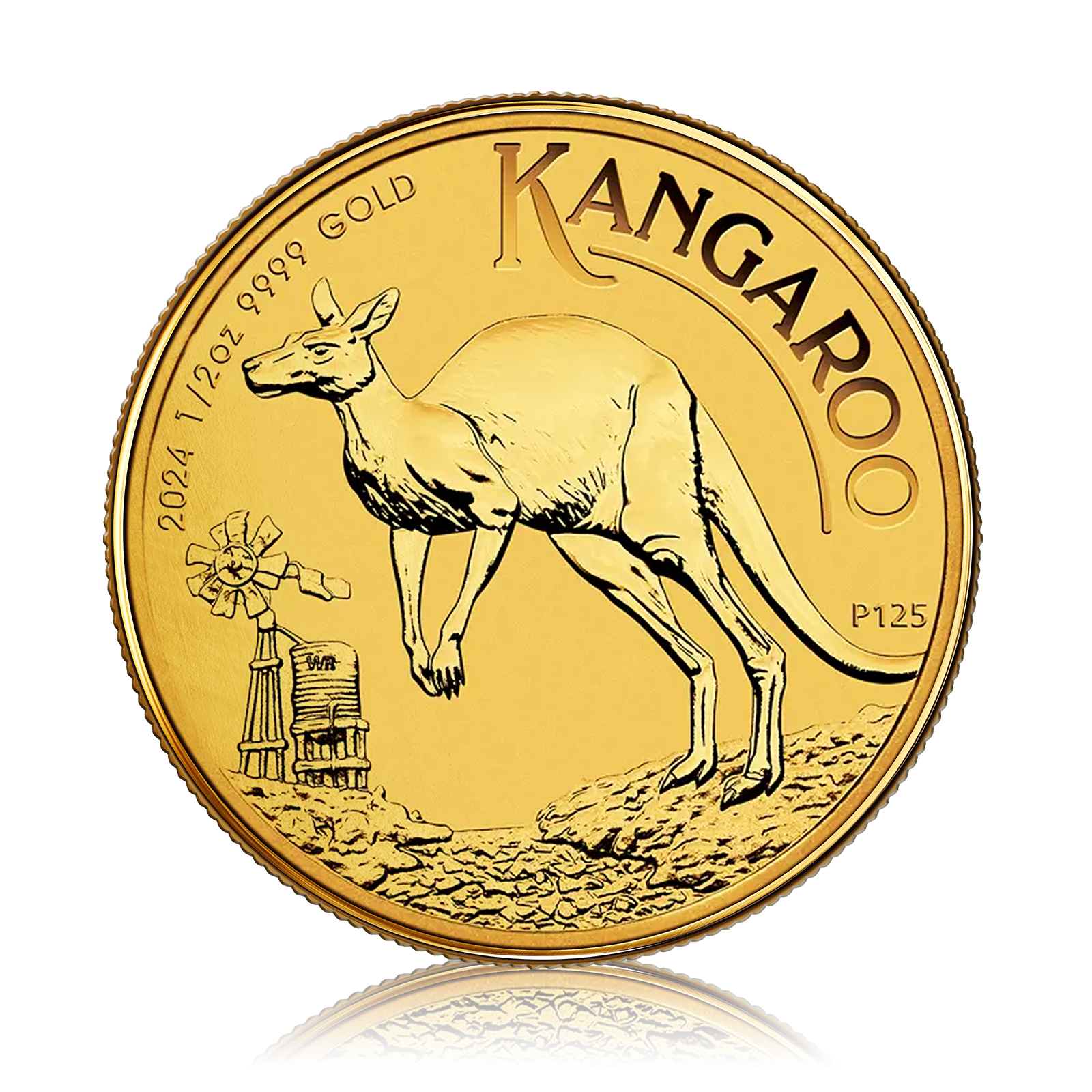 1/2 Ounce Gold Australian Kangaroo