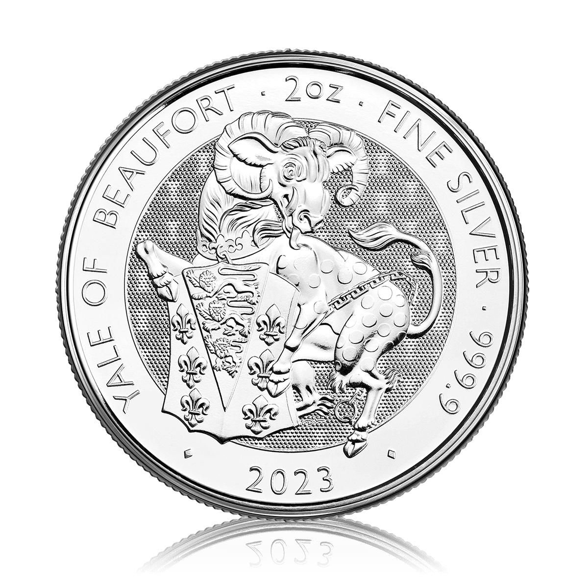 2oz Silver Tudor Beast Yale of Beaufort (2023)