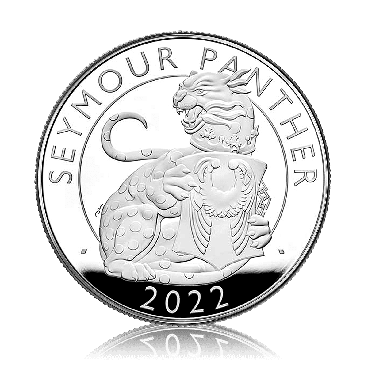 2oz Silver Tudor Beast Seymour Panther (2022)