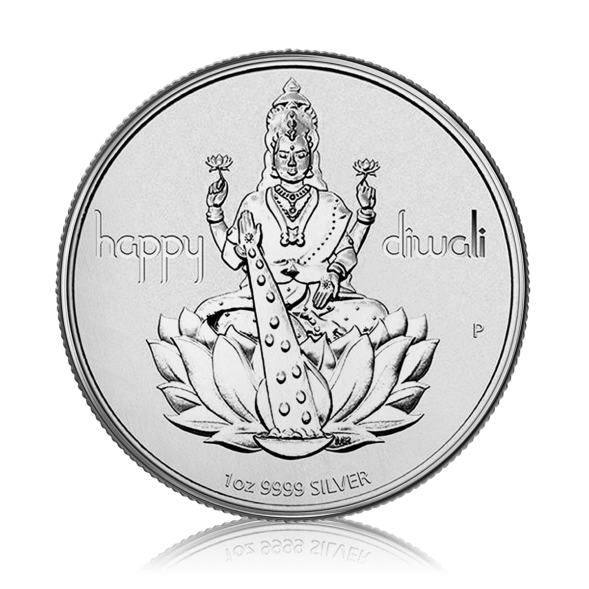 1oz Silver Gold Bank Laxmi (Happy Diwali)