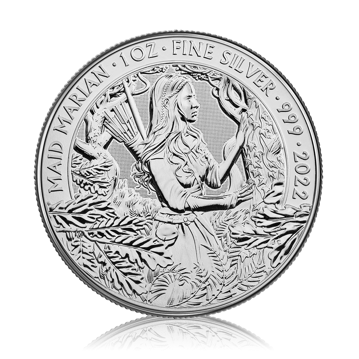 1oz Silver Royal Mint Maid Marian (2022)