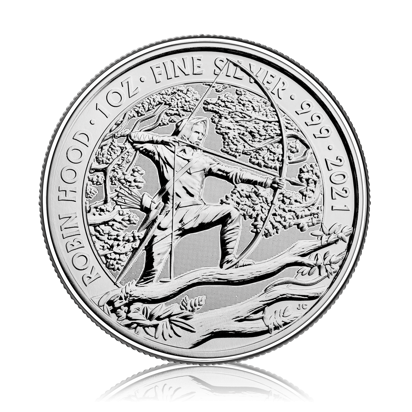 1oz Silver Royal Mint Robin Hood (2021)