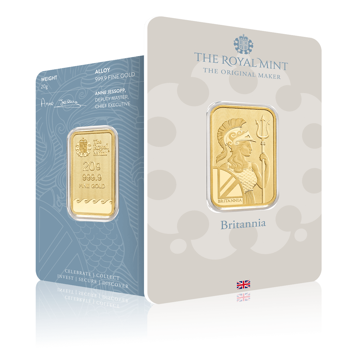 20g Royal Mint Britannia Gold Bar (999.9)