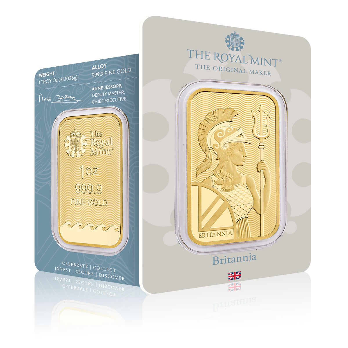 1oz Royal Mint Britannia Gold Bar