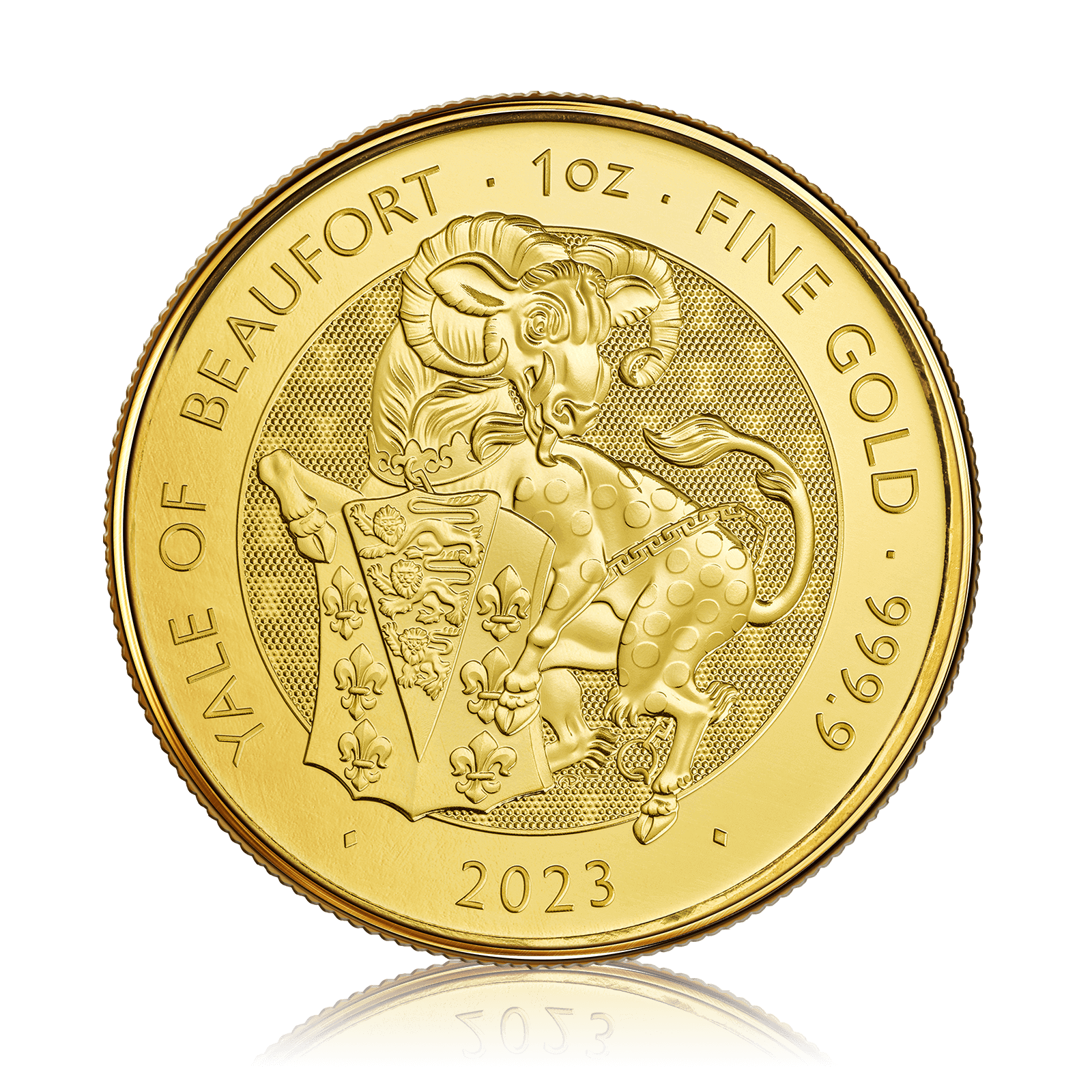 1oz Gold Tudor Beast Yale Of Beaufort (2023)