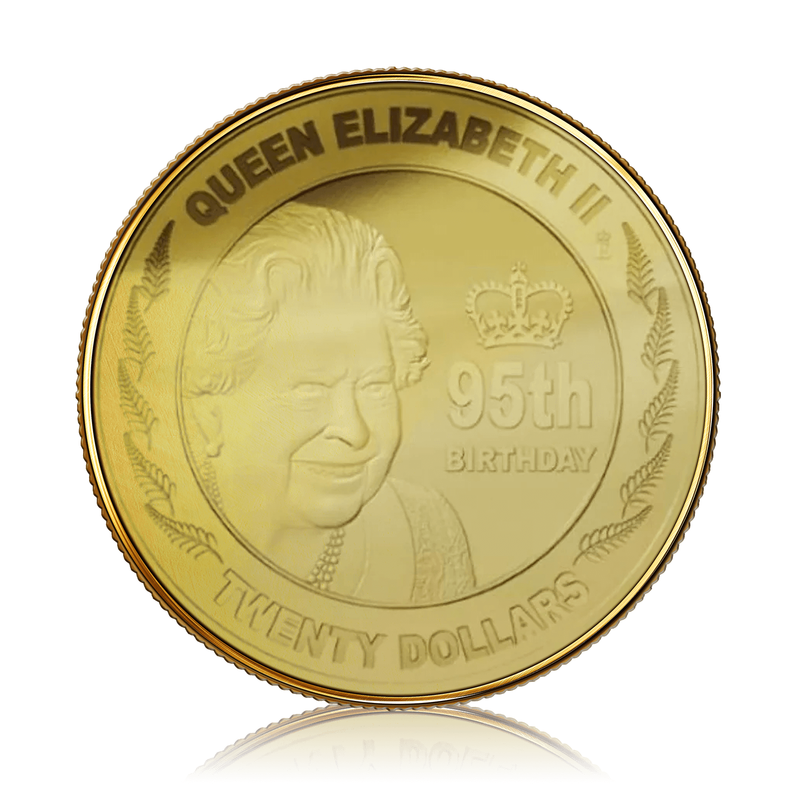 2oz Gold Queen Elizabeth II 95th Birthday (Proof)