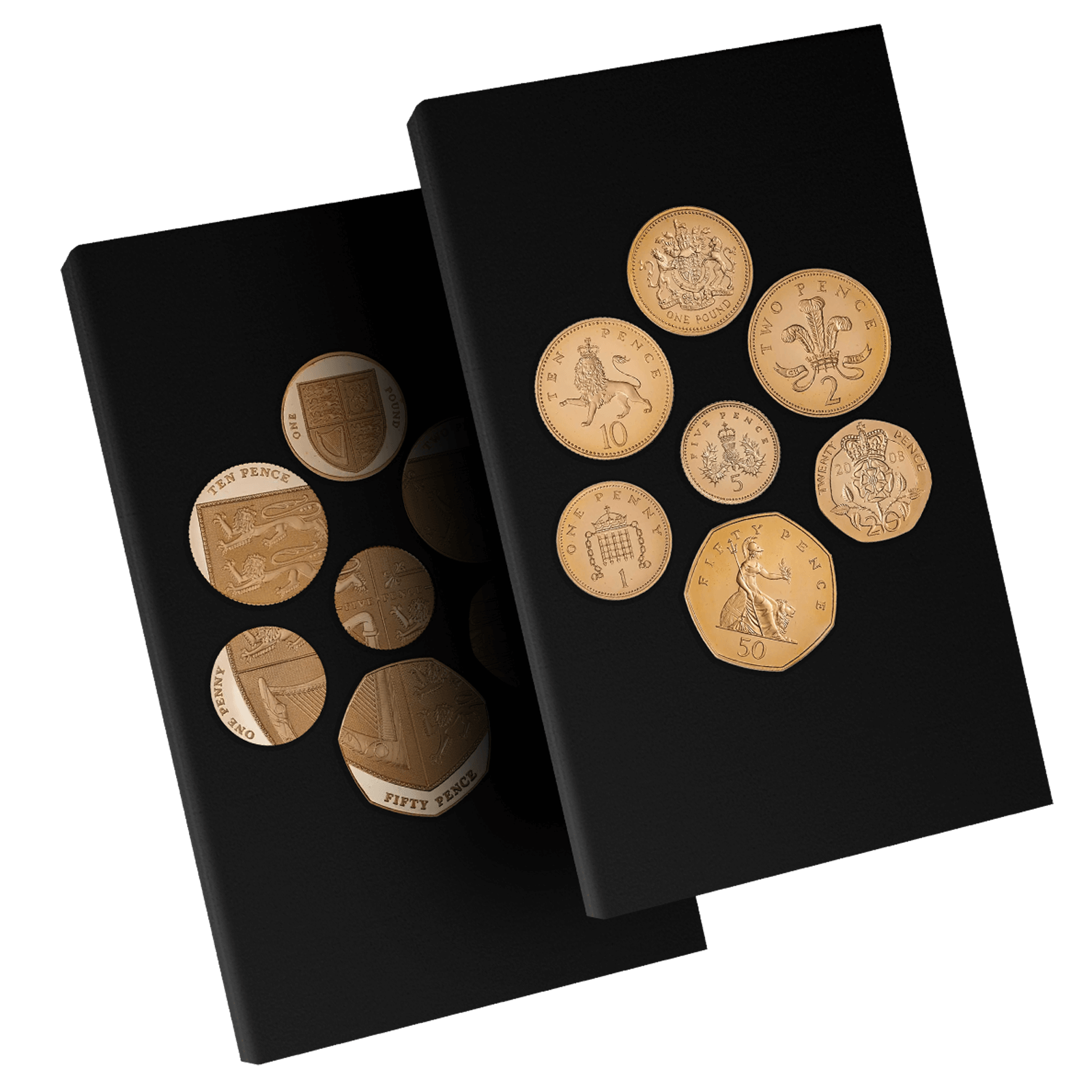 UK Coinage Emblems Gold Proof Collection (2008)