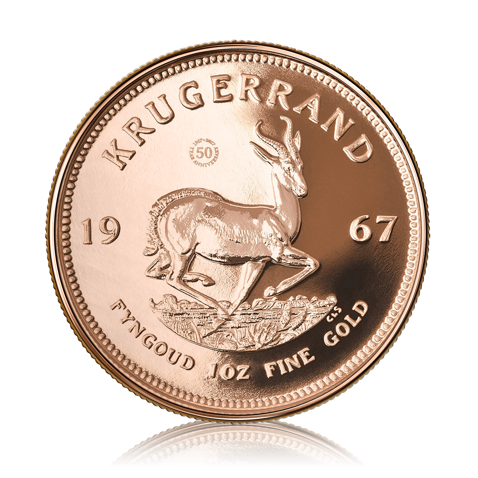 1oz Gold Vintage Krugerrand 50th Anniversary Box Set (1967)