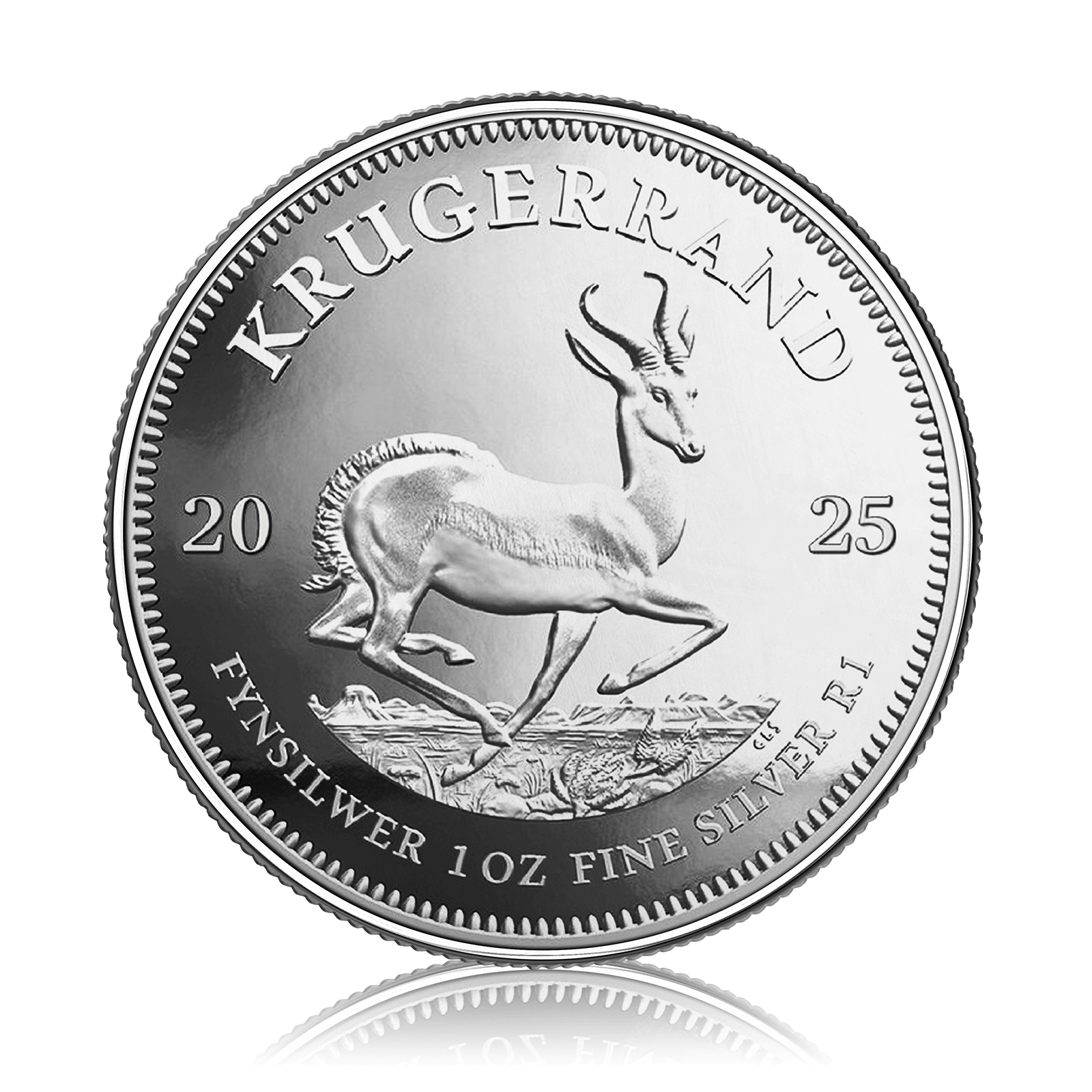 1oz Silver South African Krugerrand (2025)