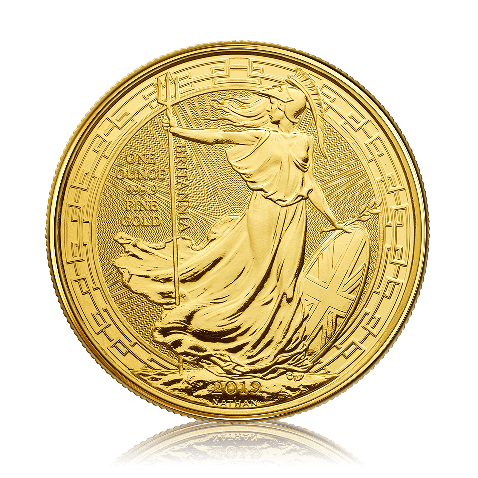 1oz Gold Royal Mint Britannia Oriental Border (2019)