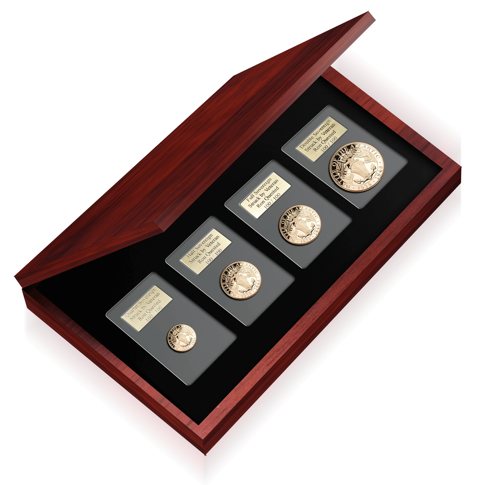 Gold Sovereign Full Set Battle of the Atlantic (1939-1945)