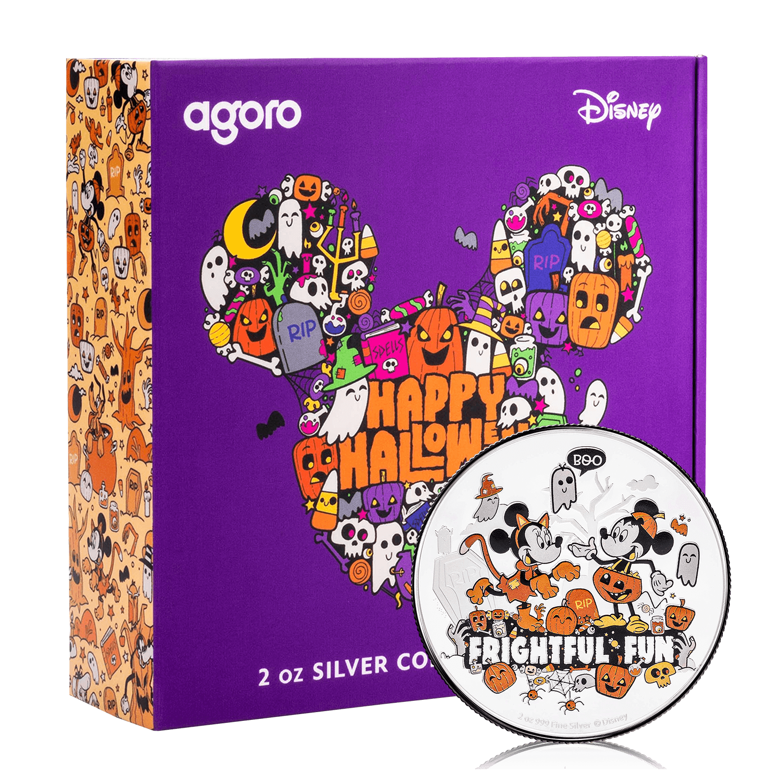2oz Silver Disney's Halloween Box Set (2024)