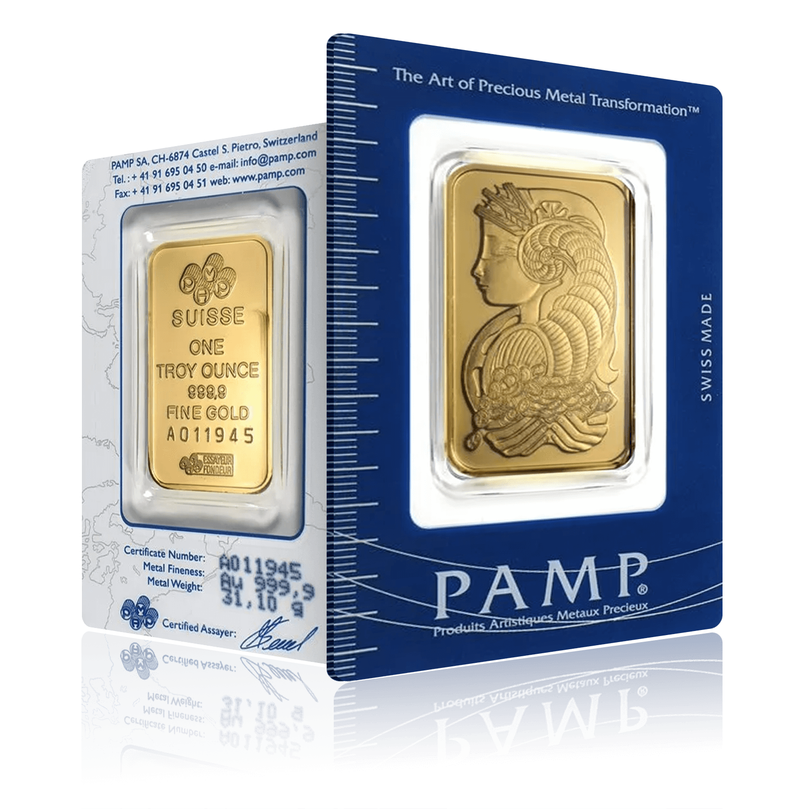1oz PAMP Lady Fortuna (Classic Version)