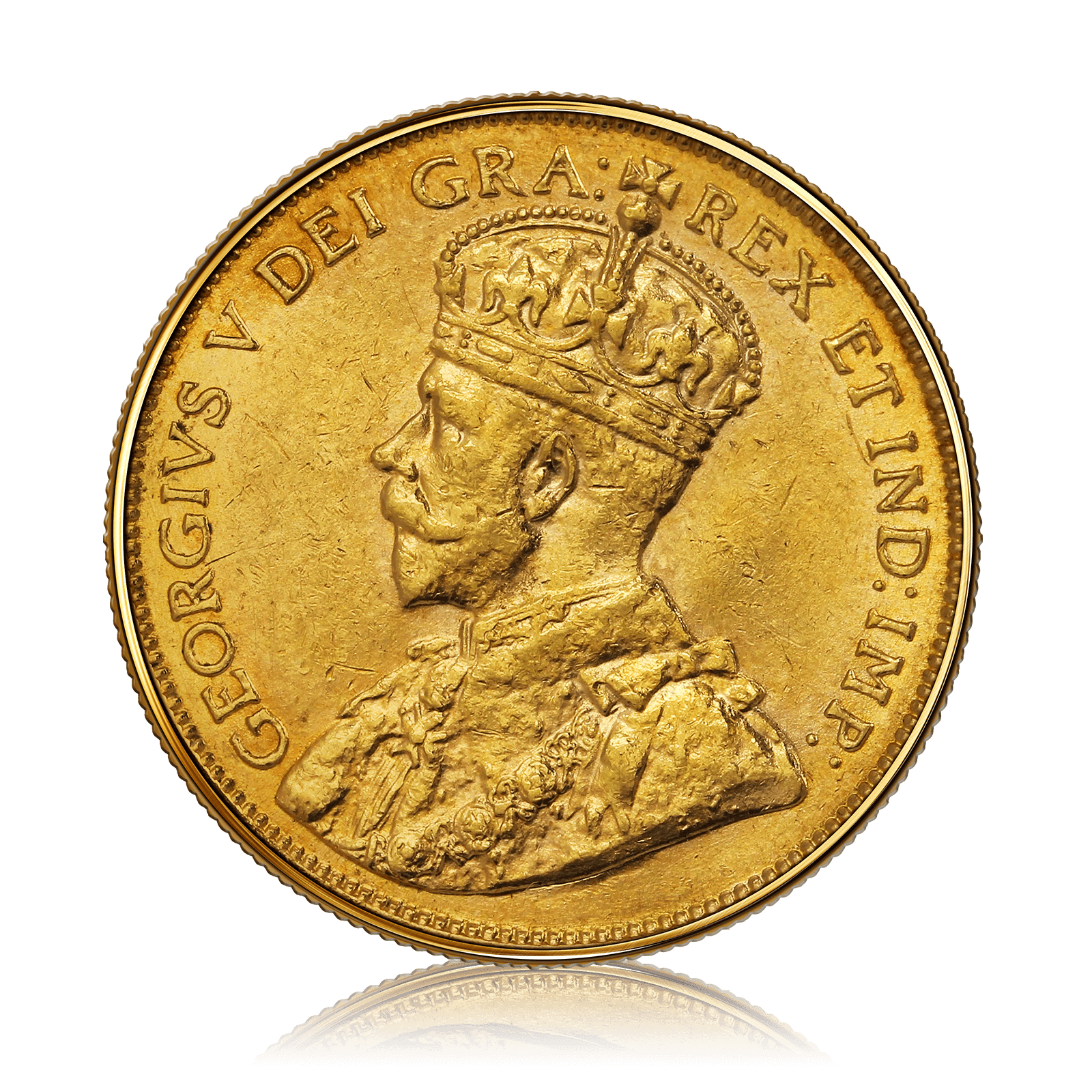 King George V Canada $5 Gold Coin (1912)