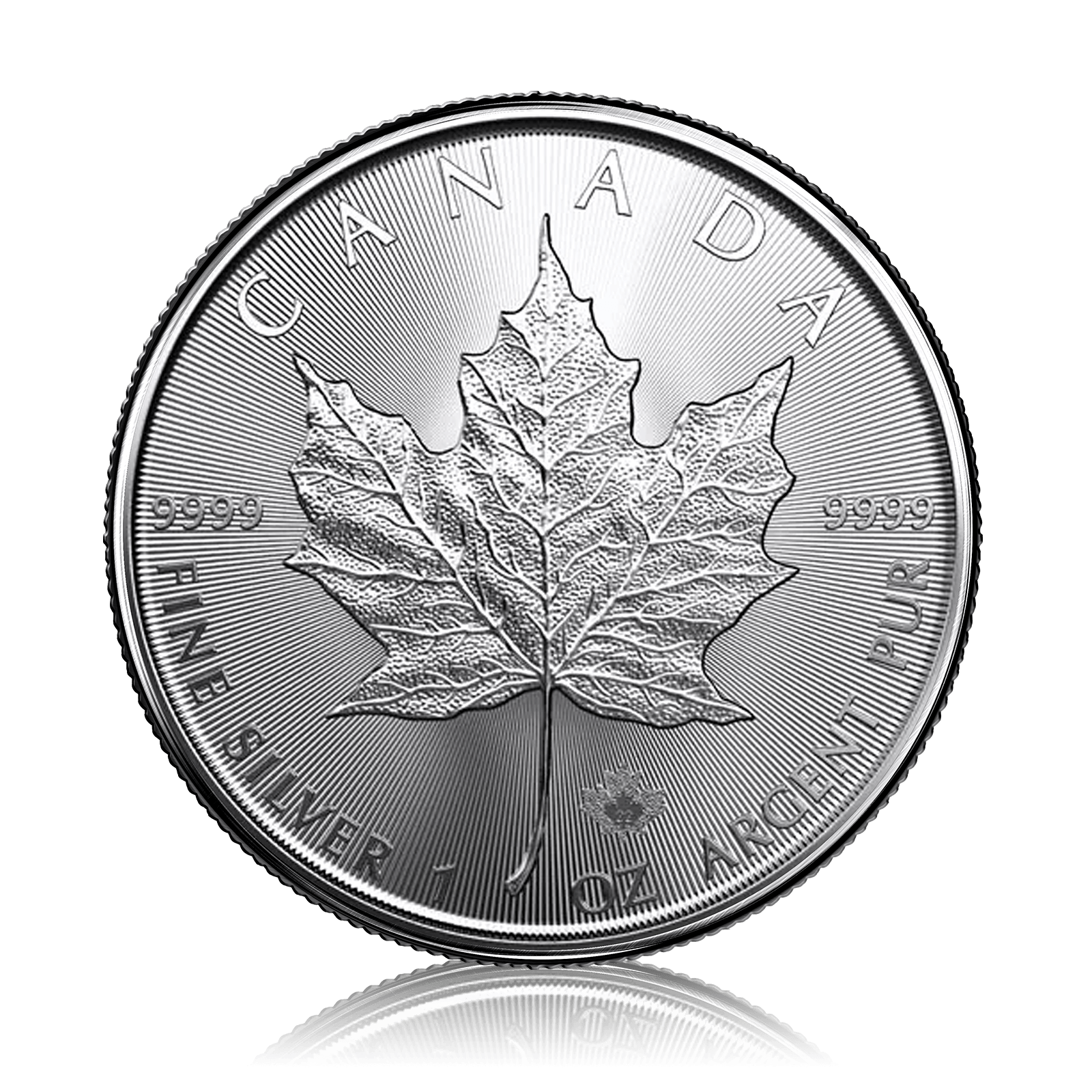 1oz Silver Canadian Maple Leaf (2022)