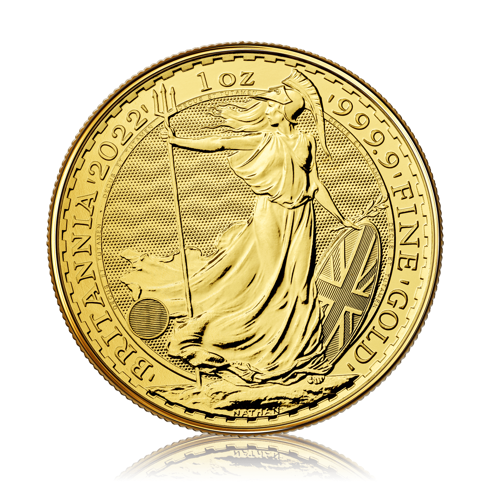 1oz Royal Mint Gold Britannia Queen Elizabeth II (2022)